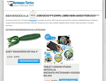 Tablet Screenshot of pescatorrico.com